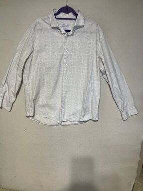Men’s TASSO ELBA Long Sleeve Shirt Size Extra large 17-171/2